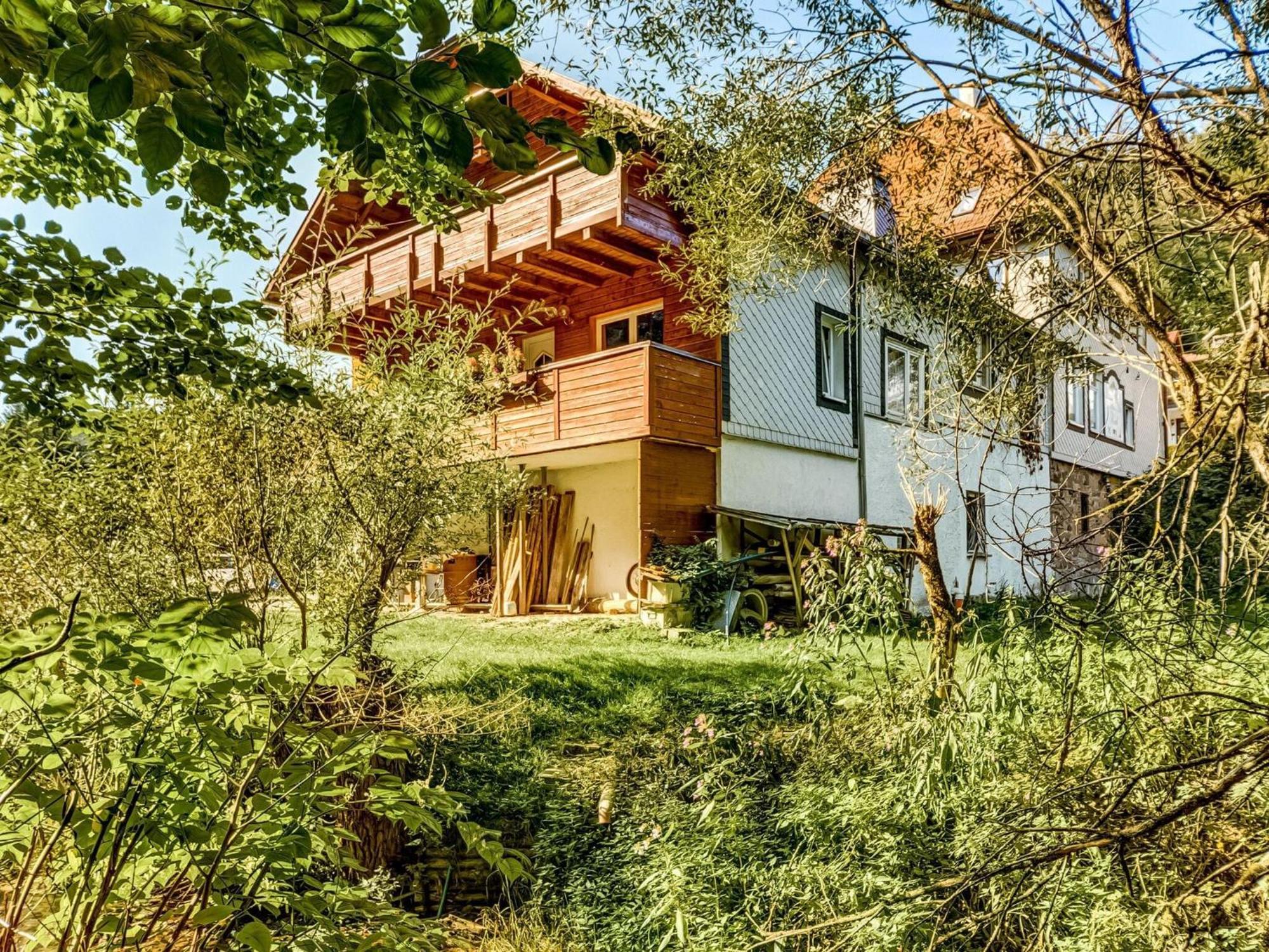 Apartment Thuringian Forest With Balcony Giessubel Ngoại thất bức ảnh