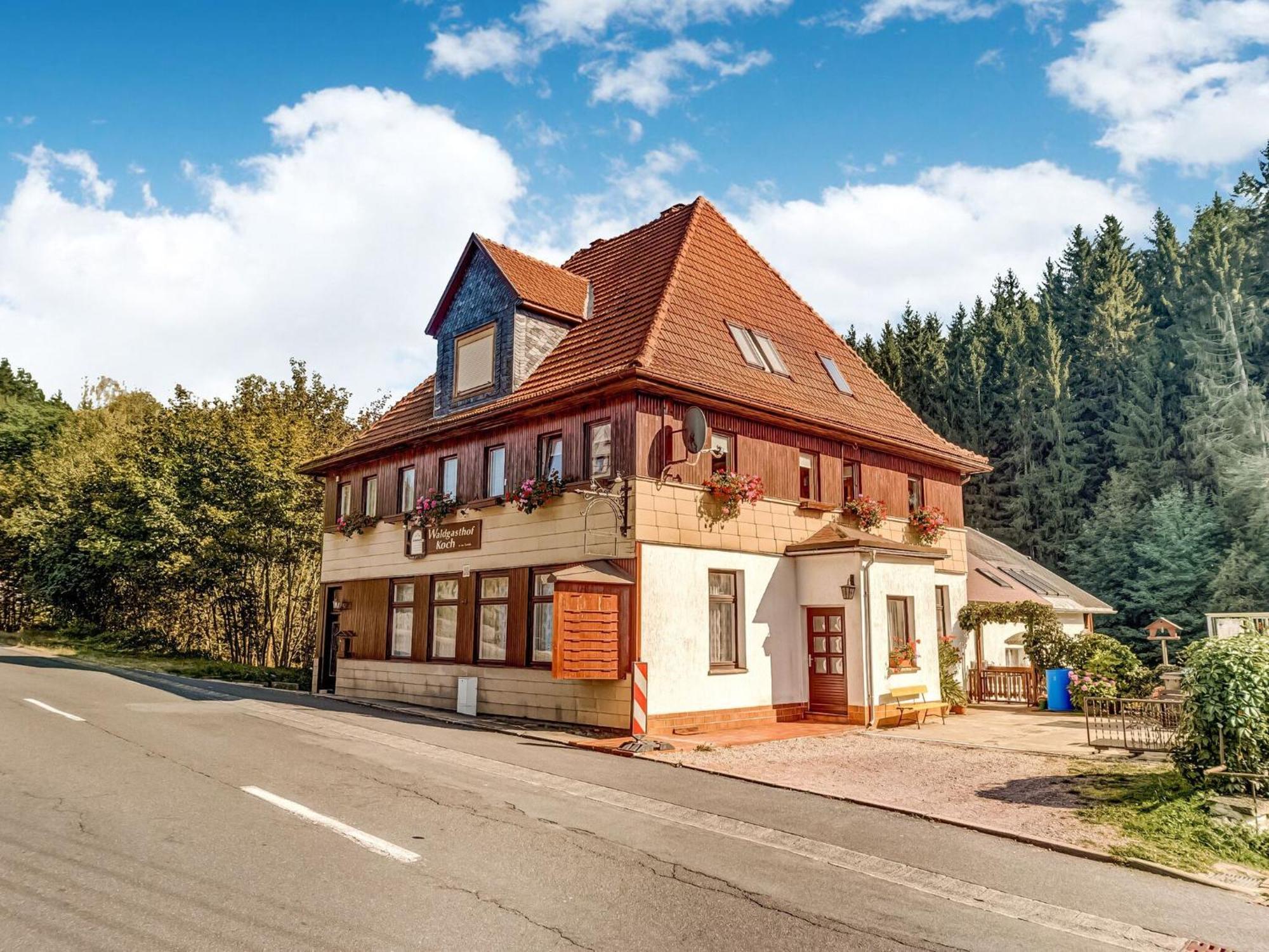 Apartment Thuringian Forest With Balcony Giessubel Ngoại thất bức ảnh