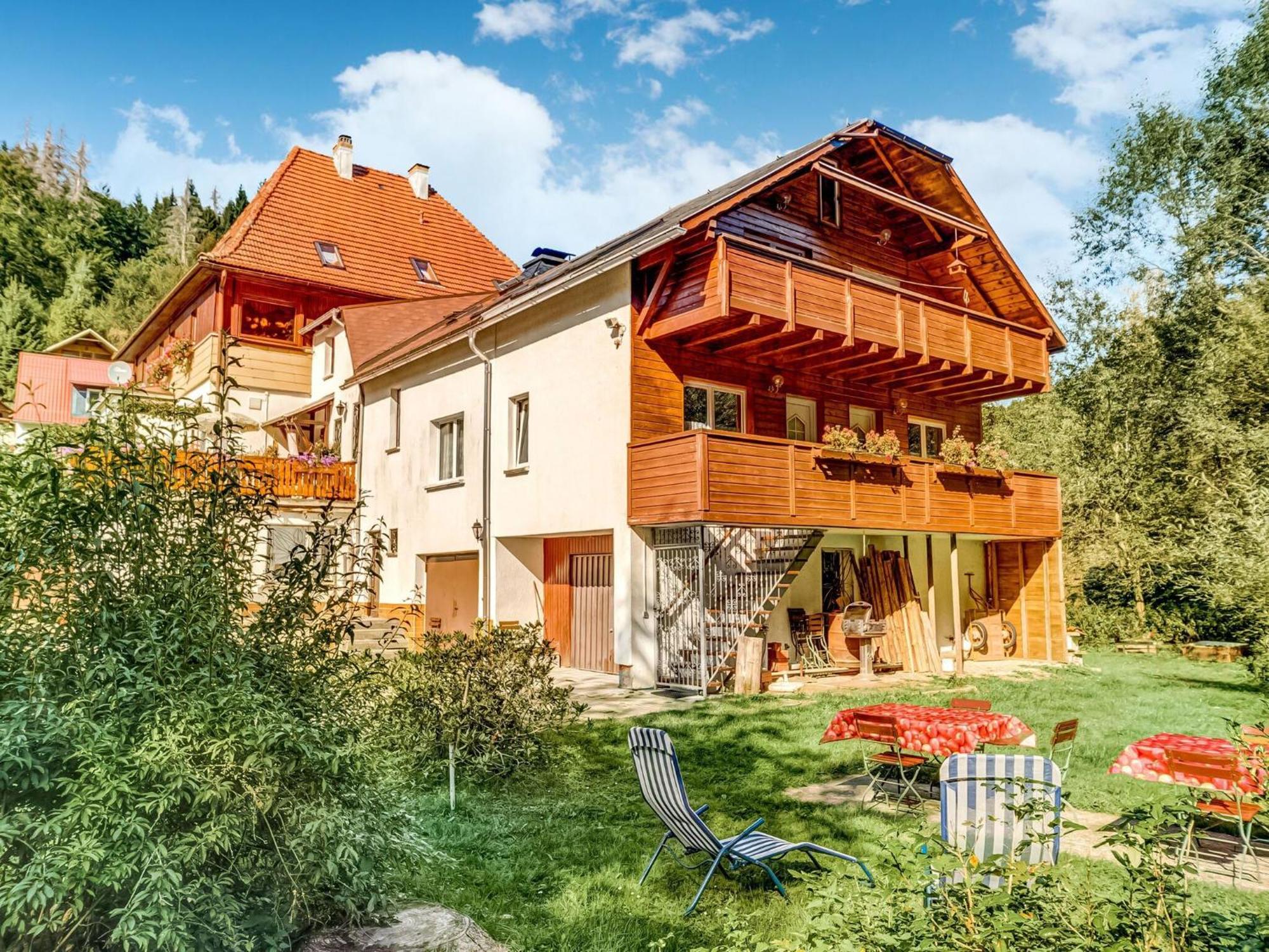 Apartment Thuringian Forest With Balcony Giessubel Ngoại thất bức ảnh
